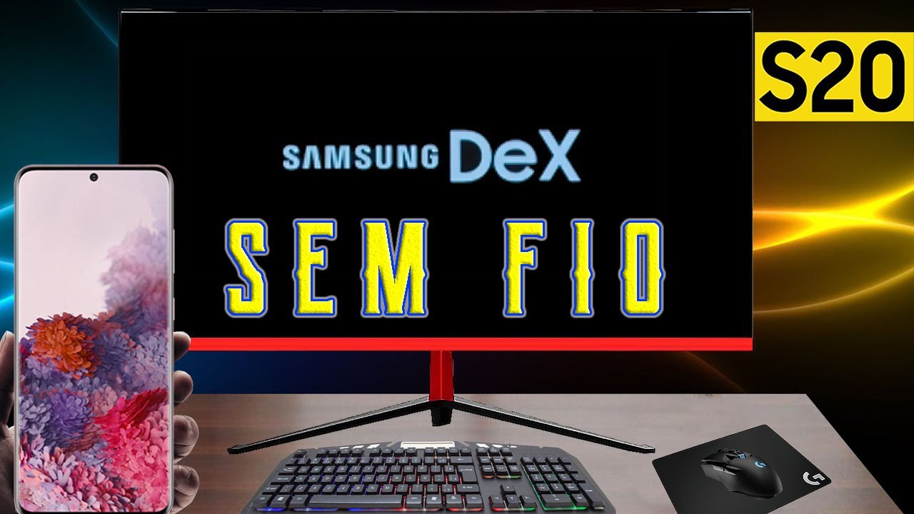 GALAXY S20+ CONHEÇA O NOVO MODO DEX SEM FIO 😱💣