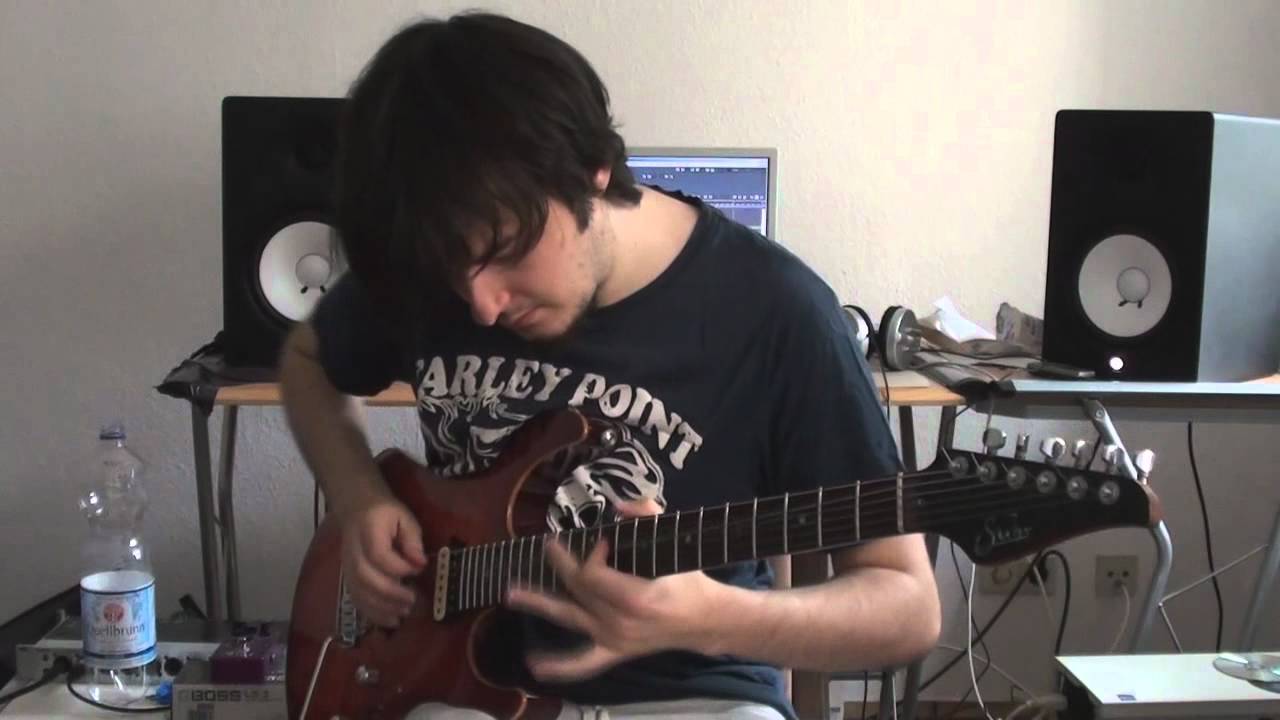 Martin Miller - jamming on Sunny (Greg Howe Backing Track)