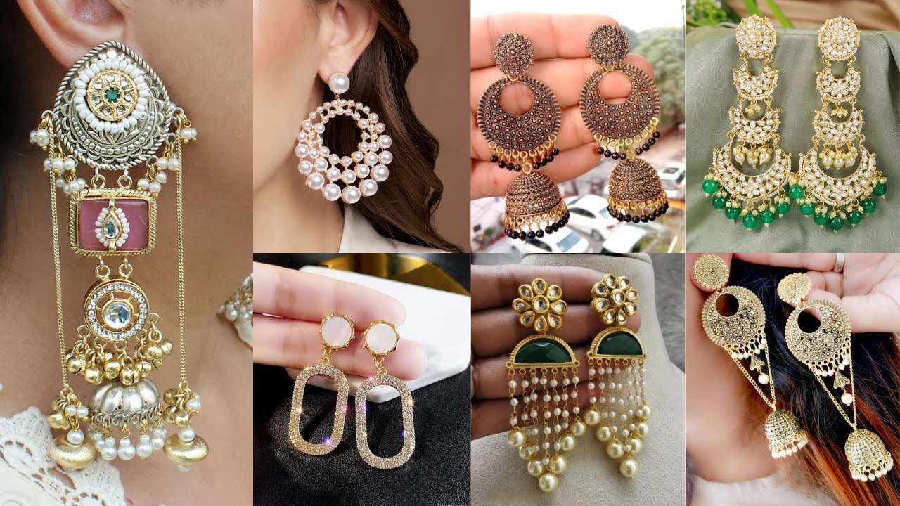 Modern party wear earrings/Latest Party Earrings Design 2026/New Stylish & Trendy Earrings for Girls