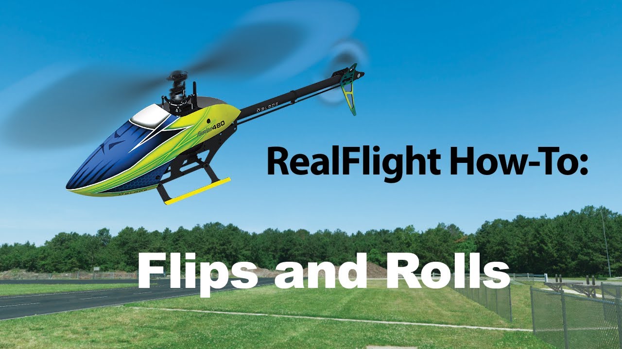 Инструкция по управлению вертолетом от RealFlight | Перевороты и бочки