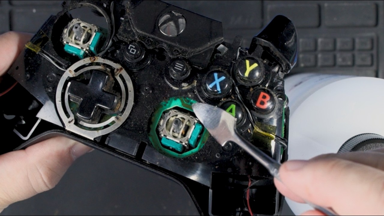 Из мусора в сокровище: восстановление потрёпанного контроллера Xbox One