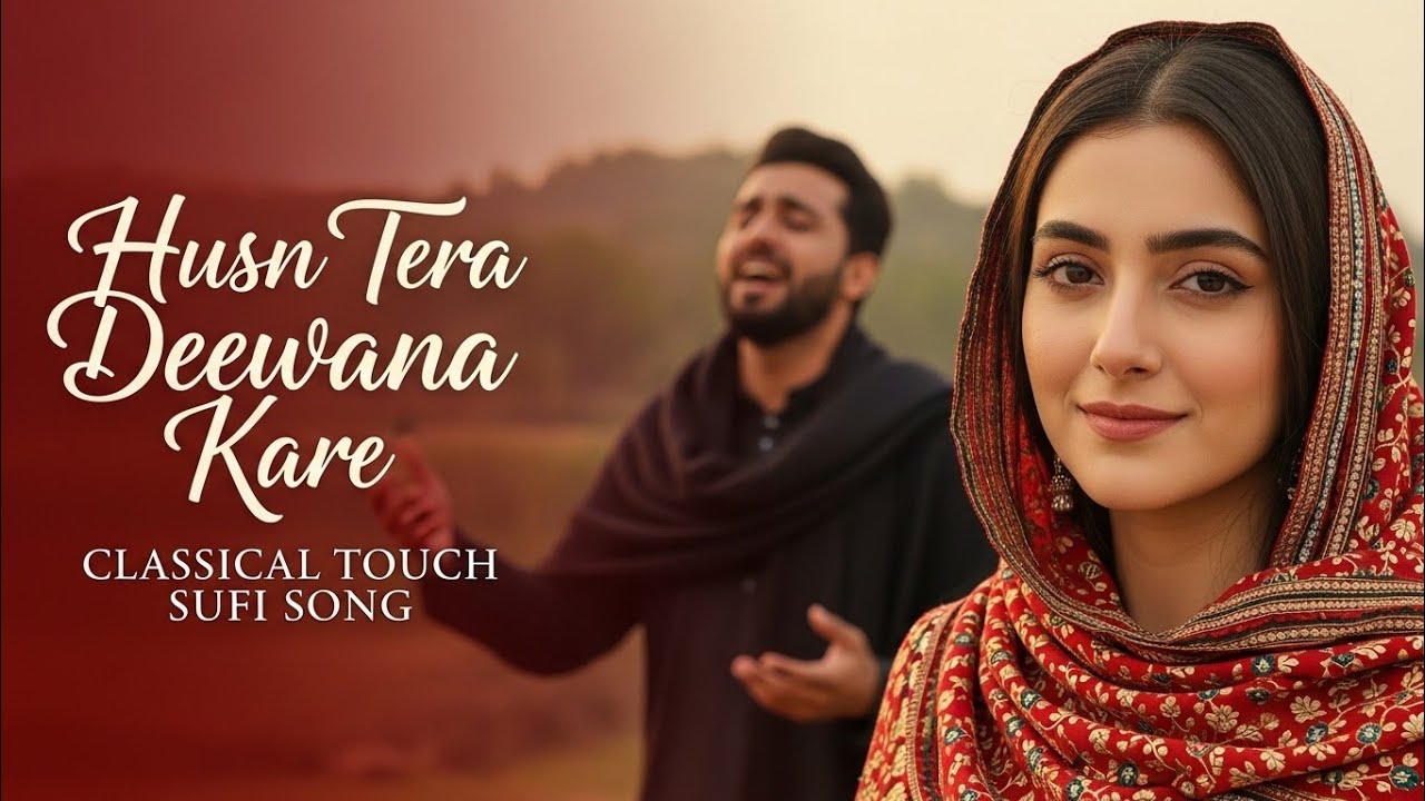 Husn Tera Deewana Kare ❤️ | Classical Touch Sufi Song | Soulful Love Qawwali 2026 🌙