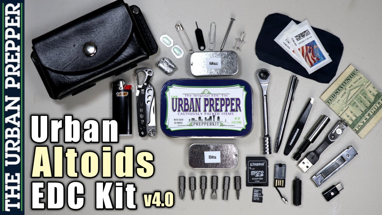 Urban Altoids EDC Kit (Version 4.0)