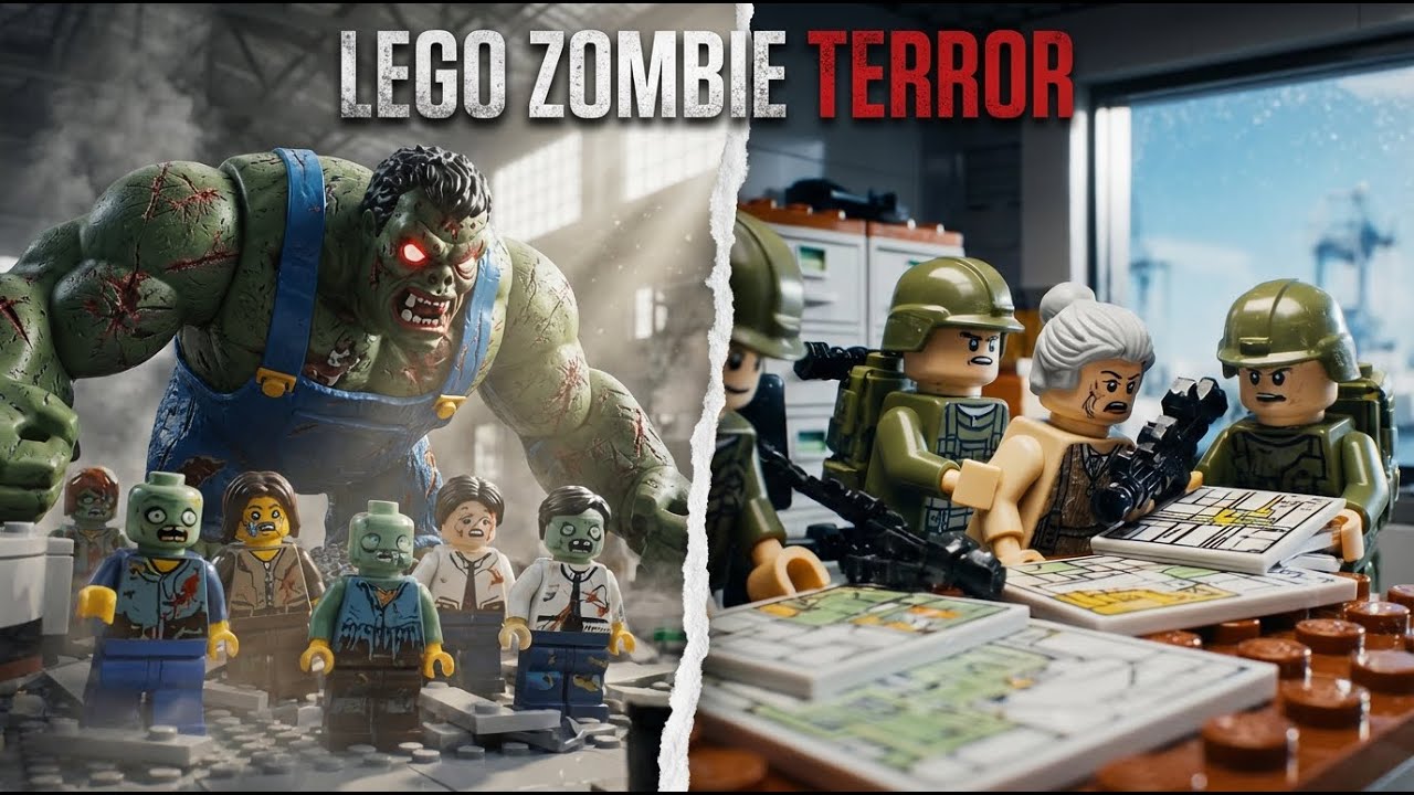 Zombie Terror: The Rescue | LEGO Zombie Animation | Full Episode 5