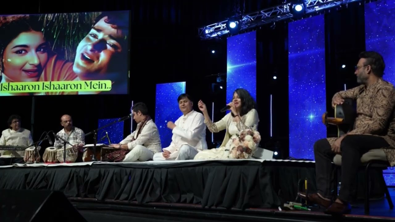 Isharon Isharon Mein Dil Lenewale  | NEW LYRICS | Ajay Sahaab | USA TOUR Alfaaz aur Awaaz| Chicago
