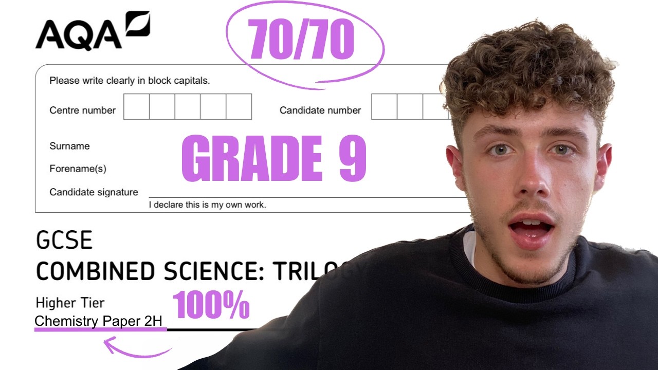 Экзамен AQA Paper 2 Higher Combined Science по химии (GCSE) за 30 минут! | Как получить оценку 9