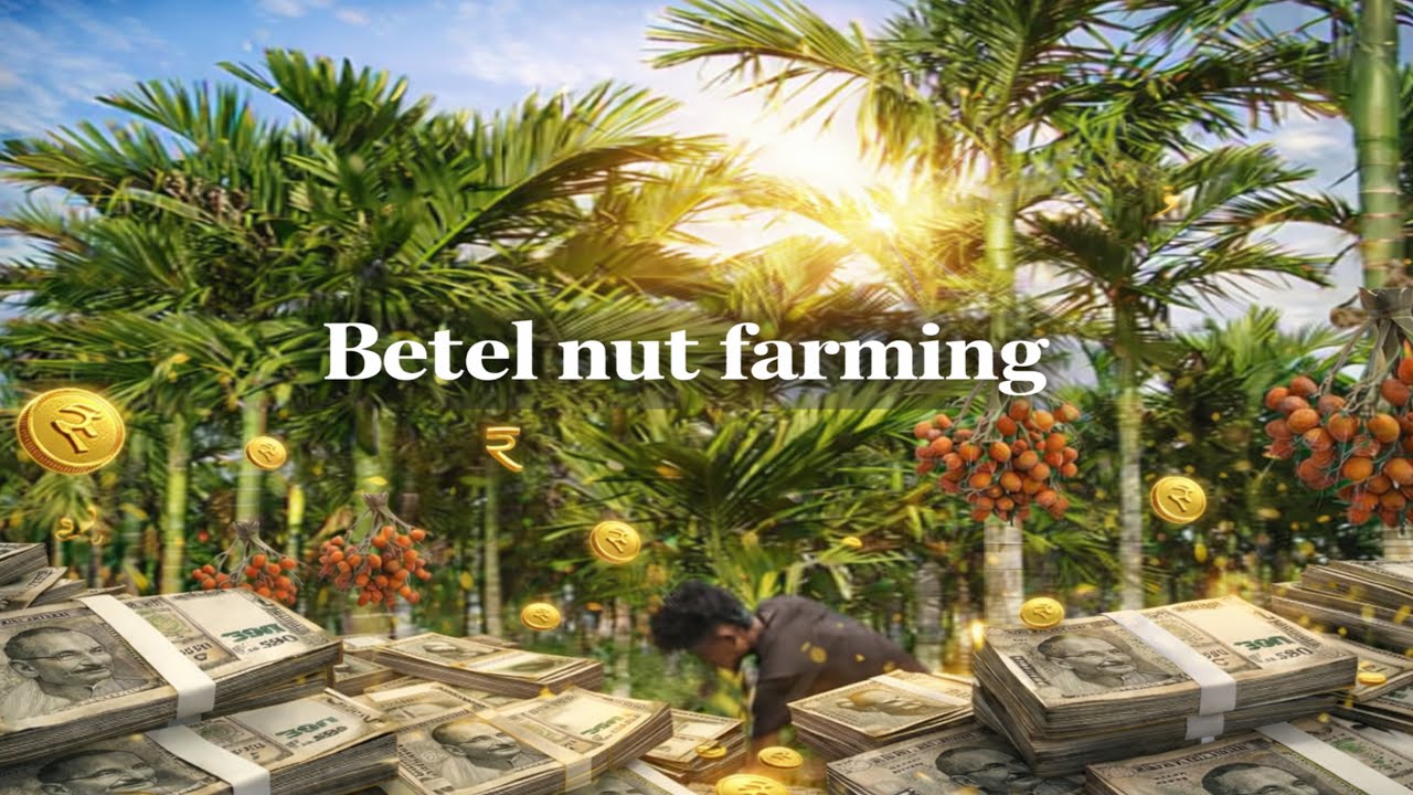 Let's see how to plant a betel nut tree🌴