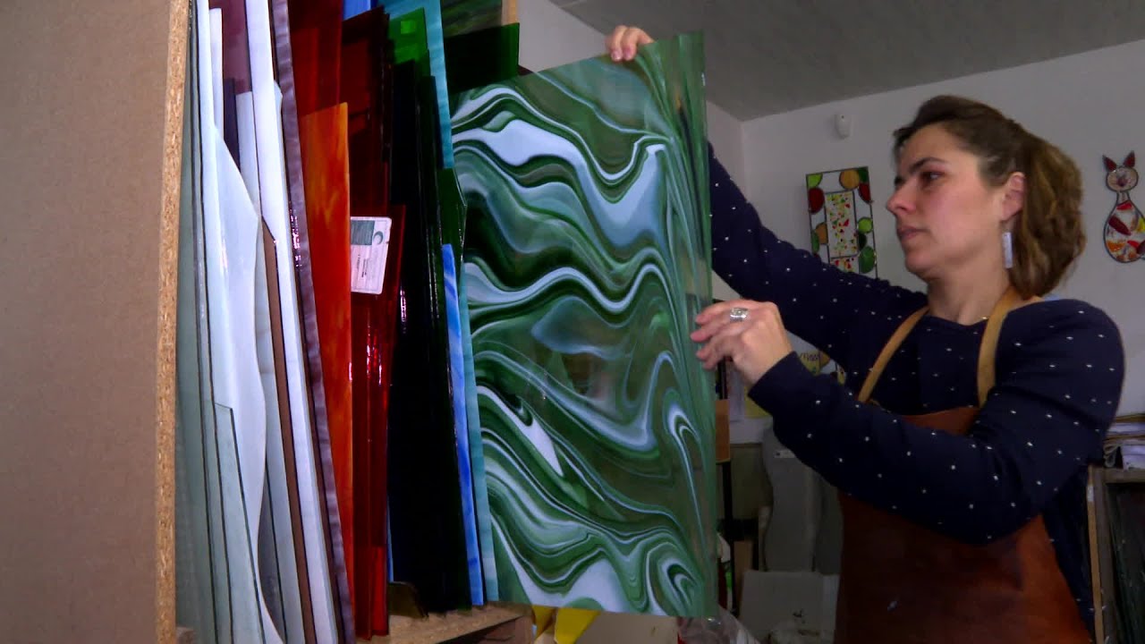 Métiers d'art : Anne-Sophie Prévot, maître vitrailliste
