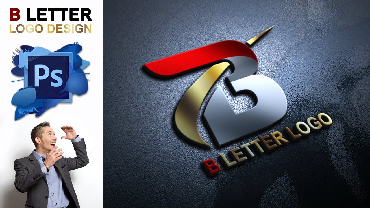 Letter B Logo Design Tutorial