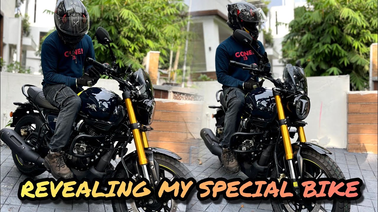 Revealing My Special Bike || ഇവനെ നിങ്ങൾക്കും ഇഷ്ട്ടം ആവും ❤😍 TVS RONIN