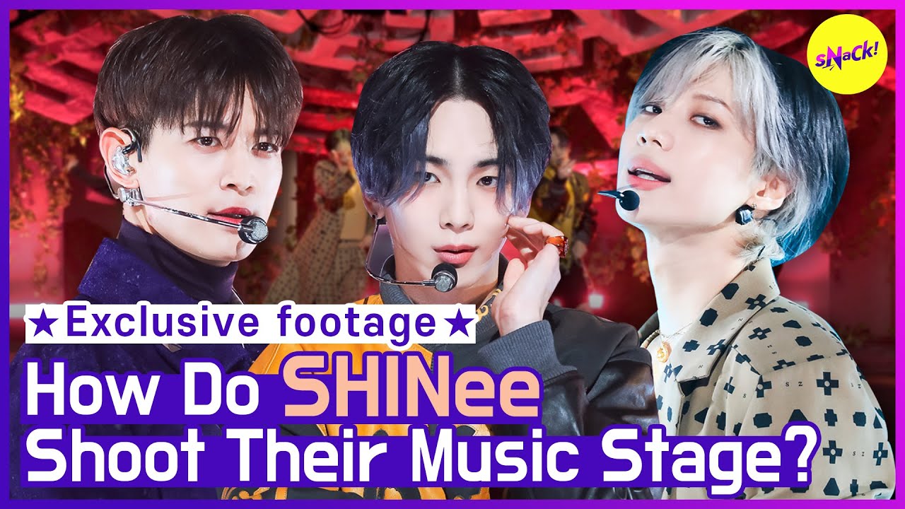 [ЭКСКЛЮЗИВ] Как SHINee снимают свою музыкальную сцену? (АНГ)