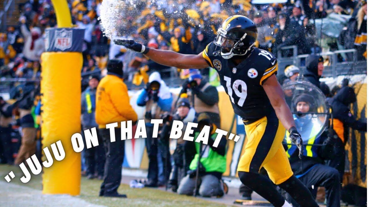 Juju Smith-Schuster Dances + TD celebrations ||