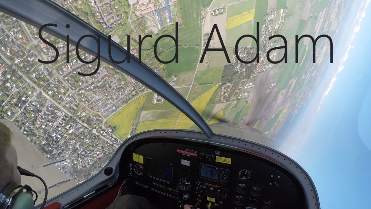 Local flight in Eurostar EV97 SL | SE-VSA