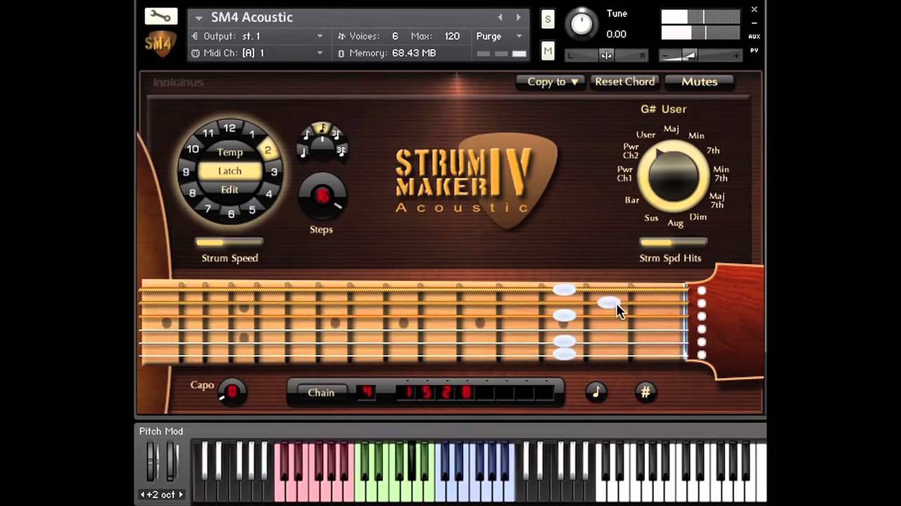 StrumMaker IV Acoustic Guitar Walk-thru