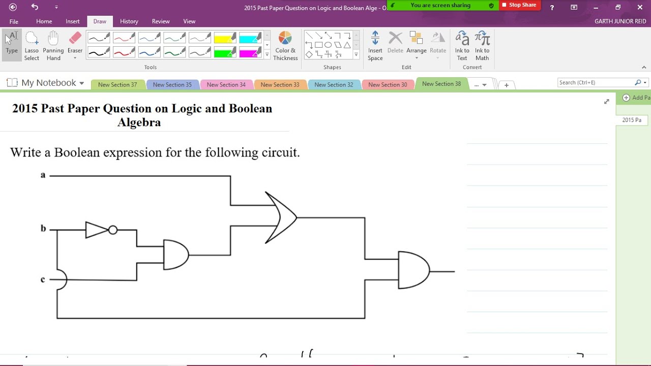 CAPE Applied Mathematics Unit 2 - Module 1: Discrete Mathematics - Past Paper Question