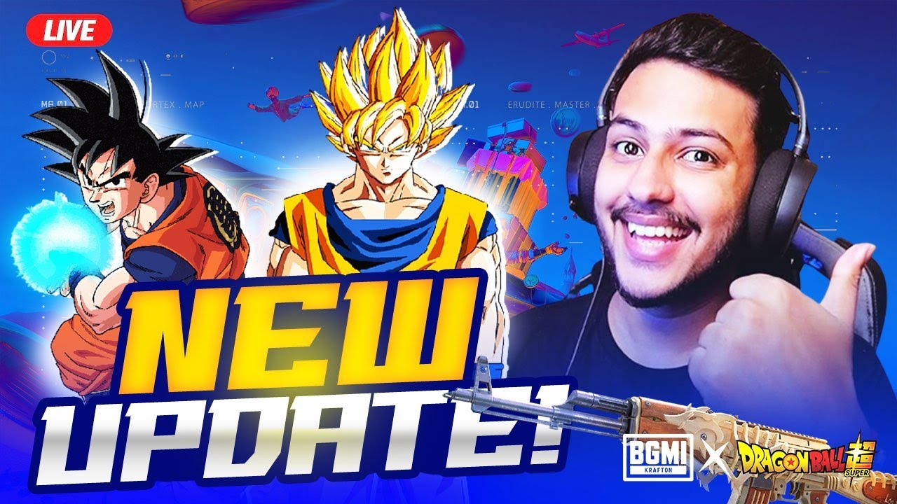 🔴BGMI NEW UPDATE DRAGON BALL   !  4K STREAM 😎   FULL FUN GAMEPLAY  I!