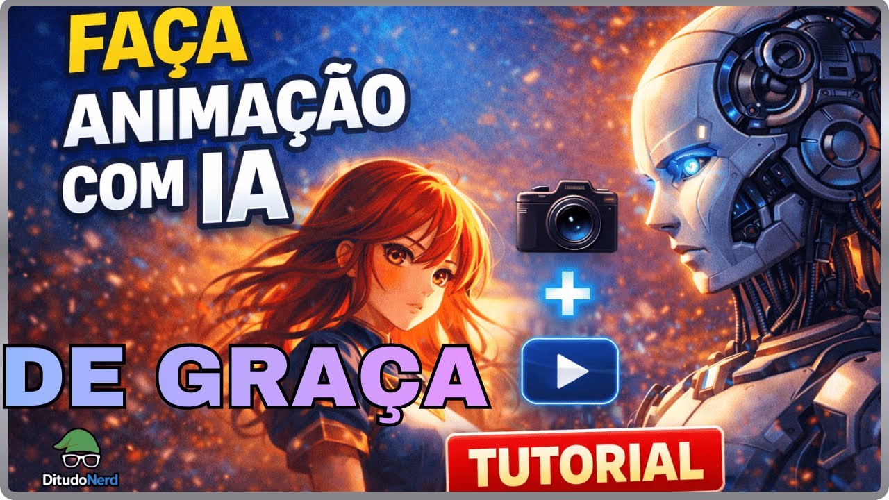 Fa&ccedil;a v&iacute;deos com IA de gra&ccedil;a, tutorial 2025 #anima&ccedil;&atilde;o #inteligenciaartificial #tutorial #nerd