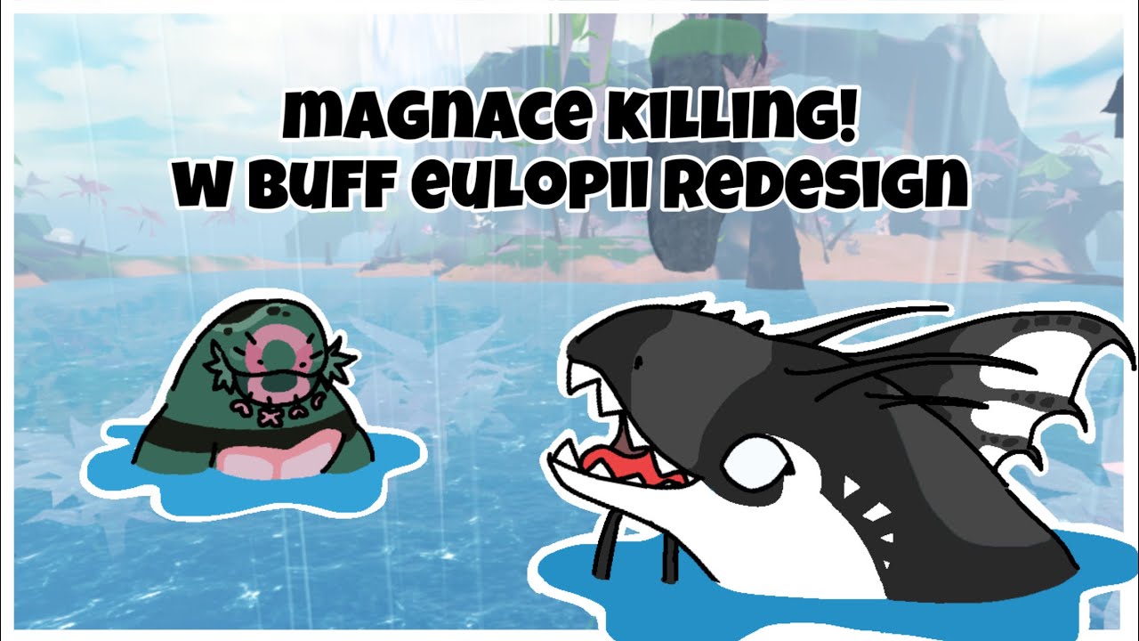 Magnacetus kosing and Buff Eulopii! ft @FiringGoose (Creatures of Sonaria/Kosing)