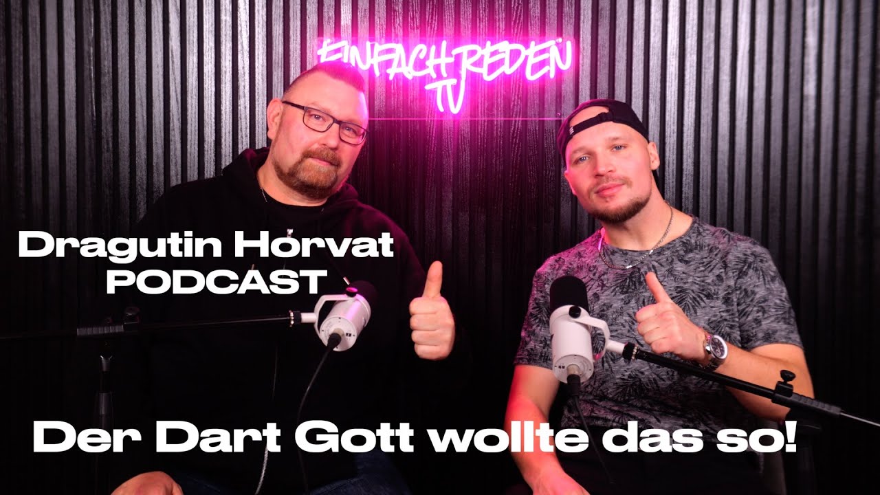 ES IST DARTS WM! Podcast mit Dragutin Horvat [VAN GERWEN, SCHINDLER, TRAINING]