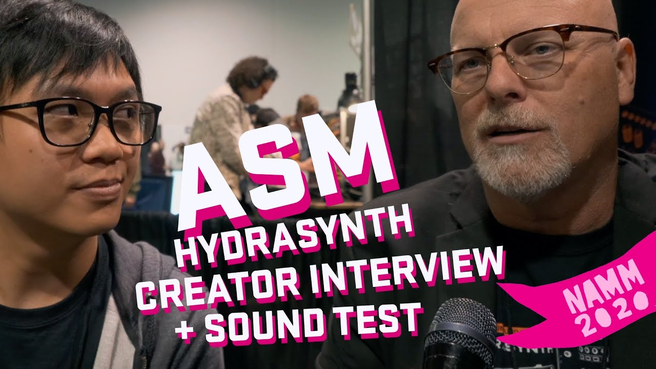 ASM Hydrasynth Interview #NAMM2020
