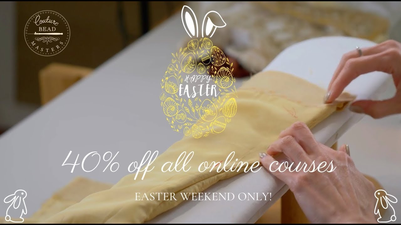 Tambour Beading Online Course Easter Promotion