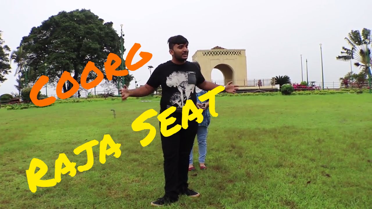 Raja Seat - Vlog#10 | Madikeri Places - Part 1 | BrinTechno