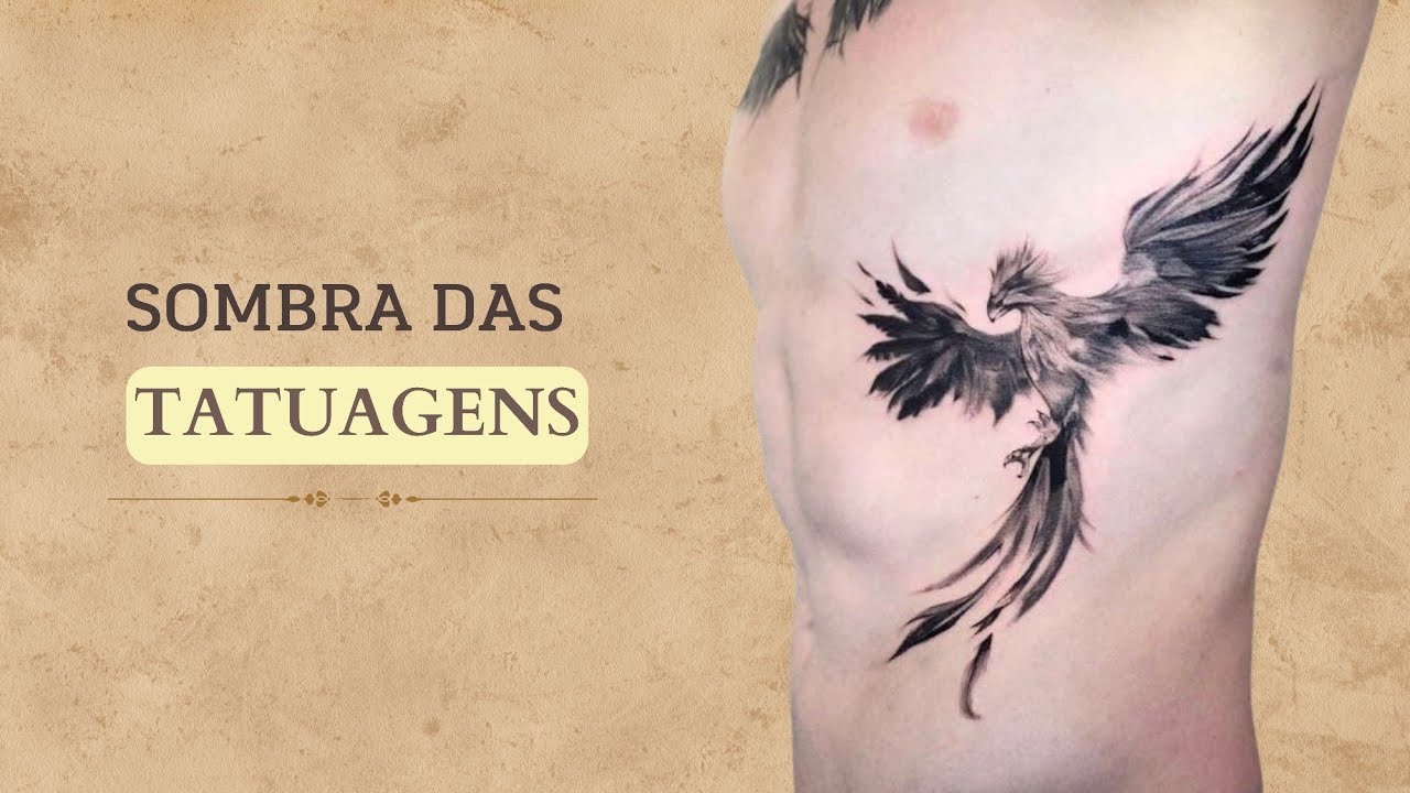 SOMBRAS DAS TATUAGENS DOS ARQUÉTIPOS DA FENIX E BORBOLETA