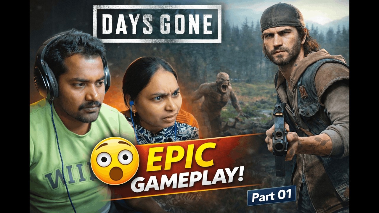 First Horror Survival Experience 😱 | Days Gone  | Exciting Gameplay Reactions | Heman Gaming