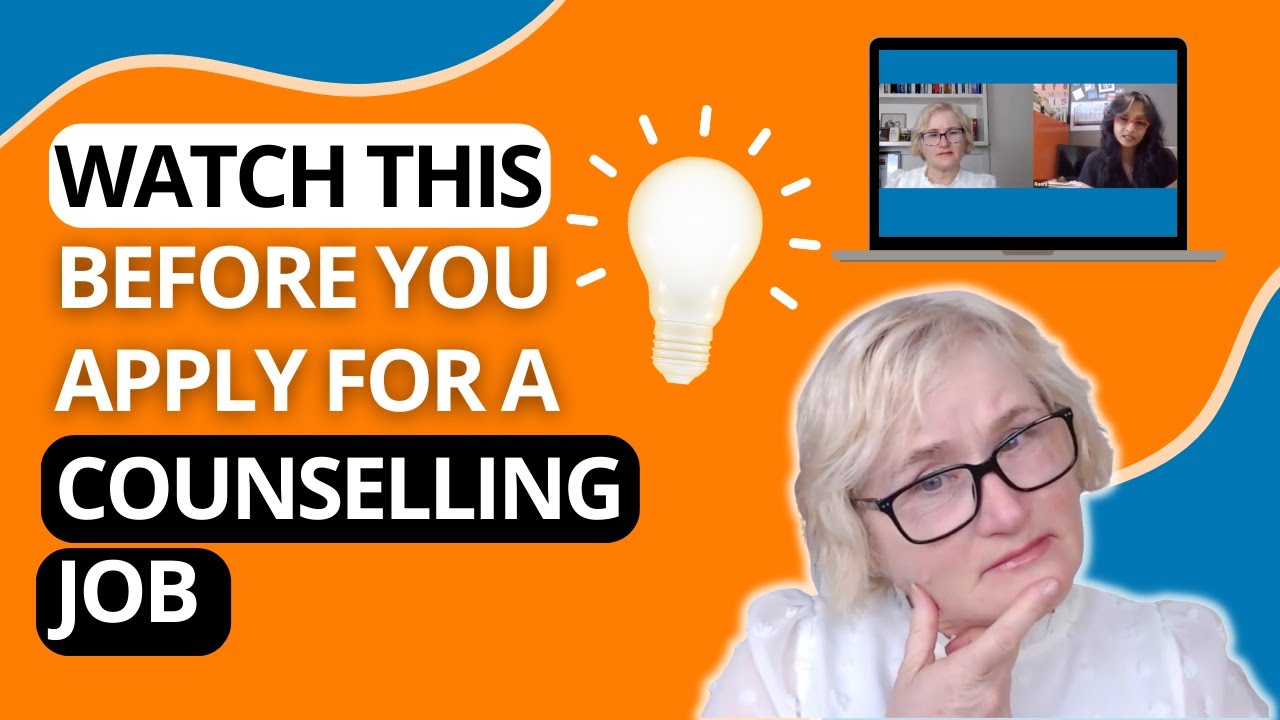 Counselling Job | What's it like being a counsellor | Job Hunting Tips