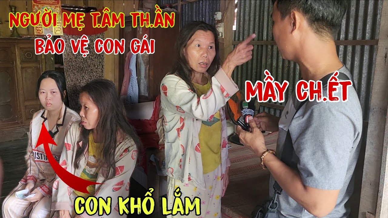 Quá đáng thương em gái đang hằng ngày kéo dài sự sống cùng người mẹ T.âm Th.ần/Đạt Đồng Tháp