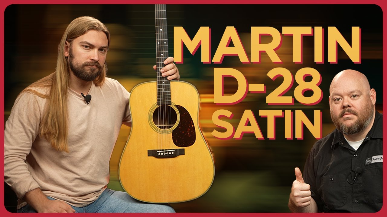 Martin Guitars поддерживает тренд на сатиновую отделку