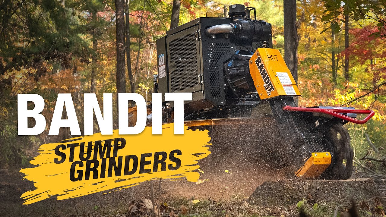 Измельчители пней Bandit: полный обзор модельного ряда | Мощность, долговечность и лучшая в отрас...