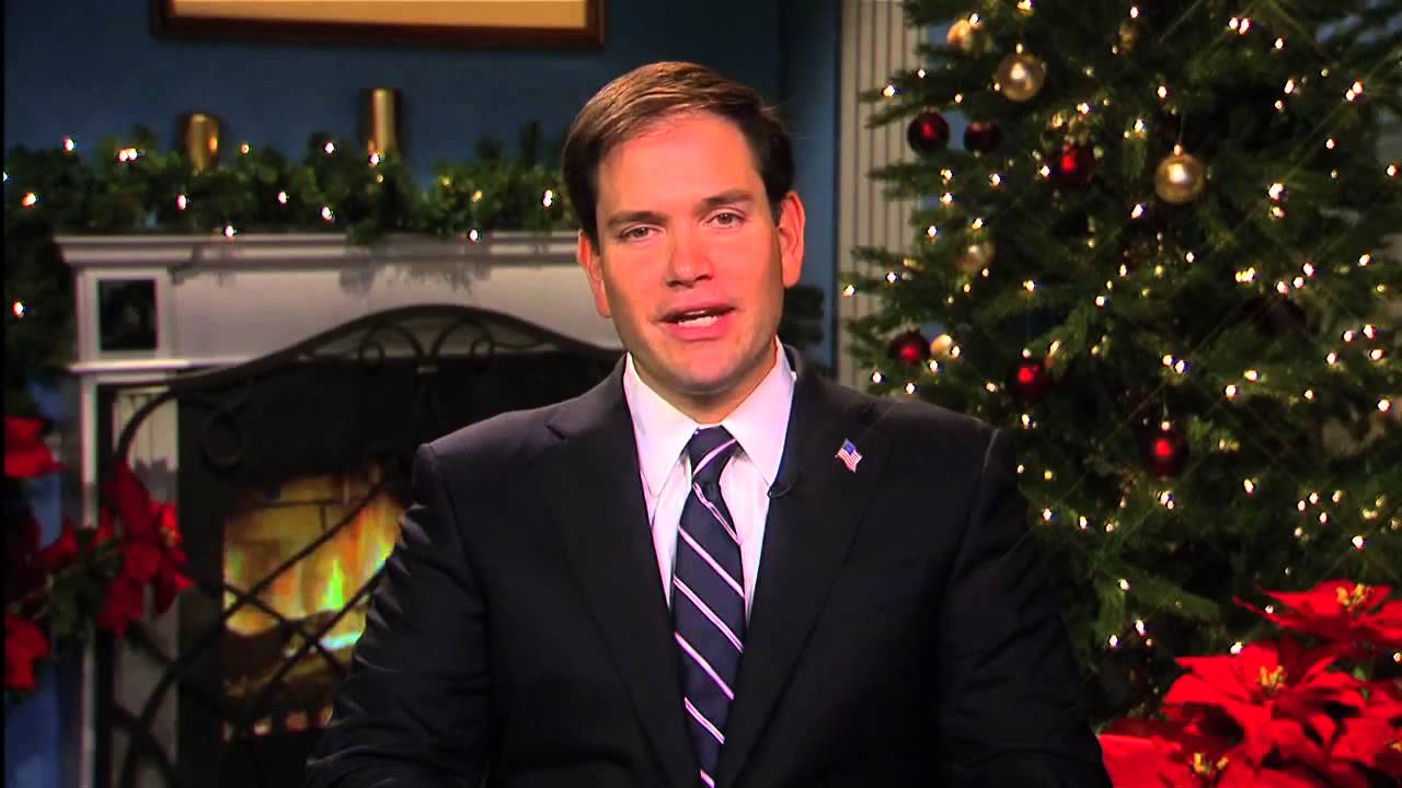 Senator Marco Rubio Wishes You A Merry Christmas