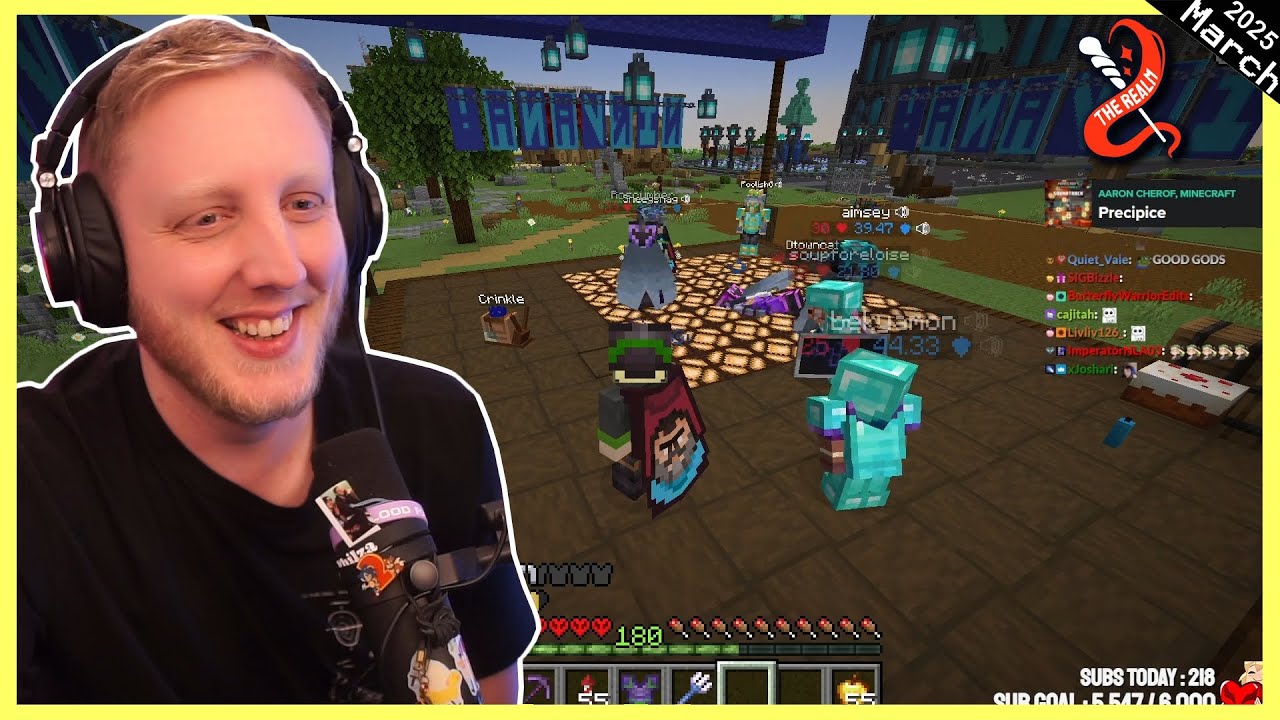 The Realm SMP • WOKE UP FROM A LONG NAP WHAT YEAR IS IT ?? - Philza VOD - Streamed on March 19 2025