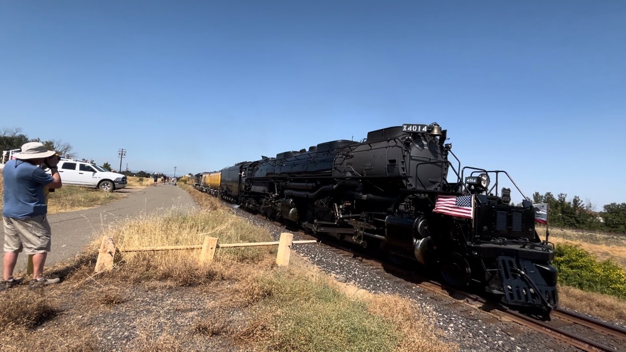 FINALLY UP Big Boy 4014 South/East @Binney Junction, Marysville California