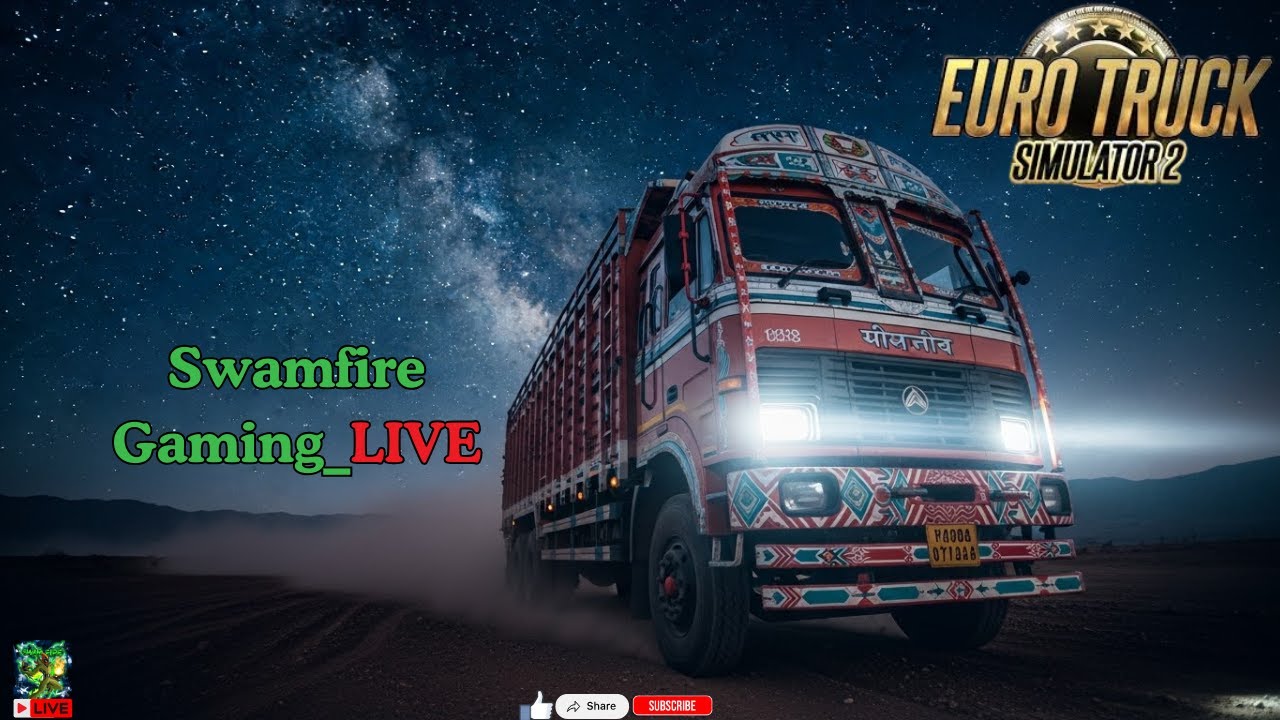 Delivering illegal cargo in a truck |ETS 2 TruckersMP #marathistreamer #marathigamer #live