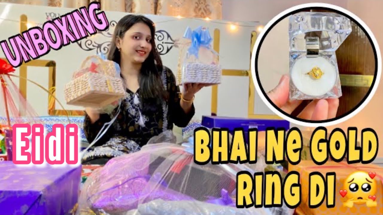 Eidi From Maika || First Eidi Unboxing from Maika After Wedding || Eid Special Vlog