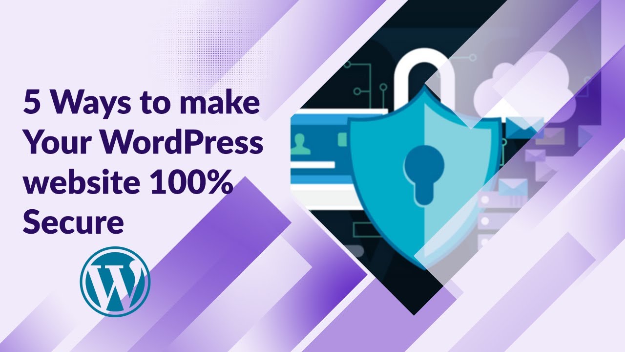 [FREE] Website Security Checklist | Secure WordPress Website 5 Ways | Website Security Tutorial