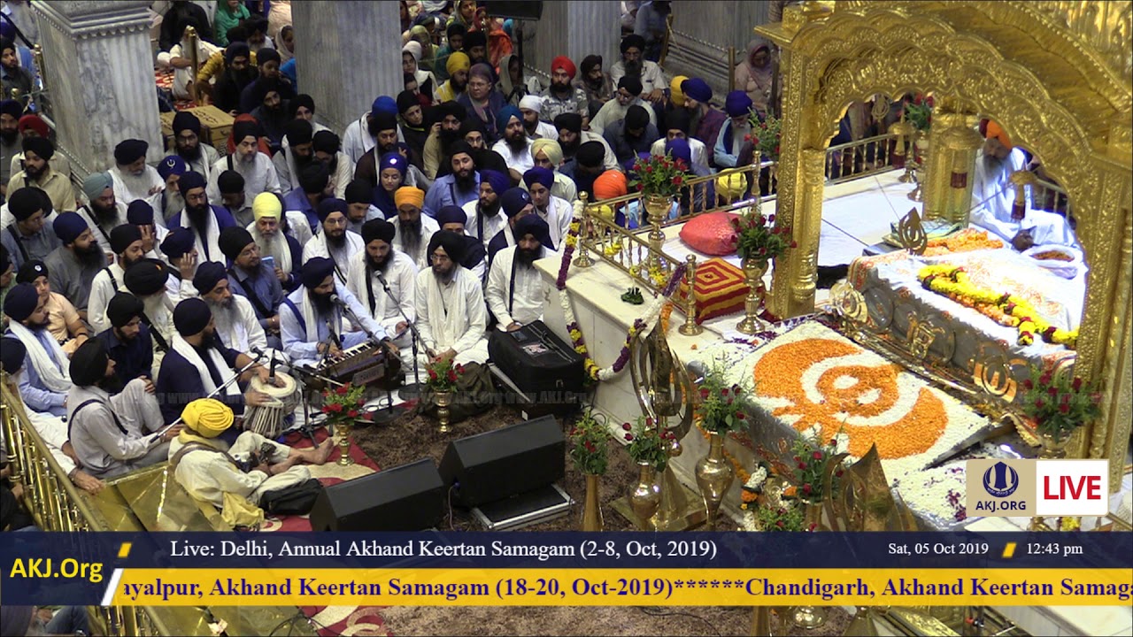 035 Delhi 5Oct2019 SatMor DSK Bhai Parminder Singh Jee Jalandhar