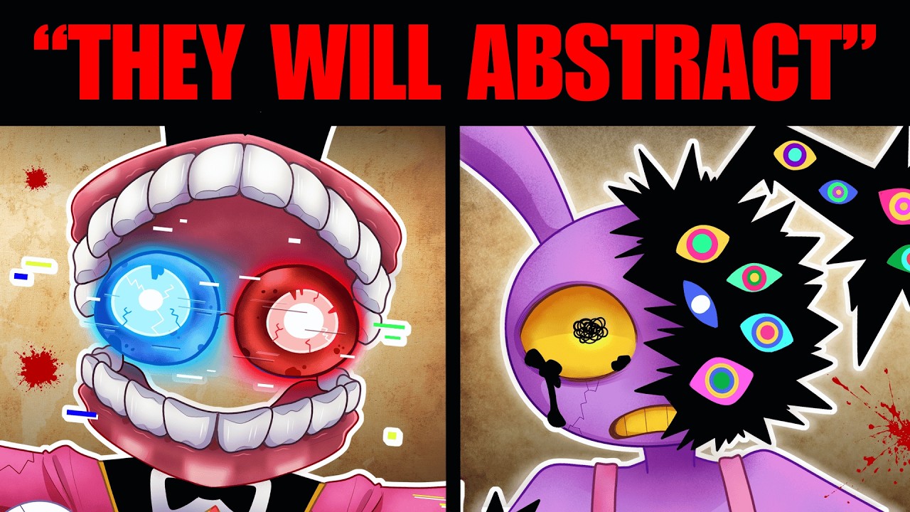 DRAWING THE AMAZING DIGITAL CIRCUS THEORIES...