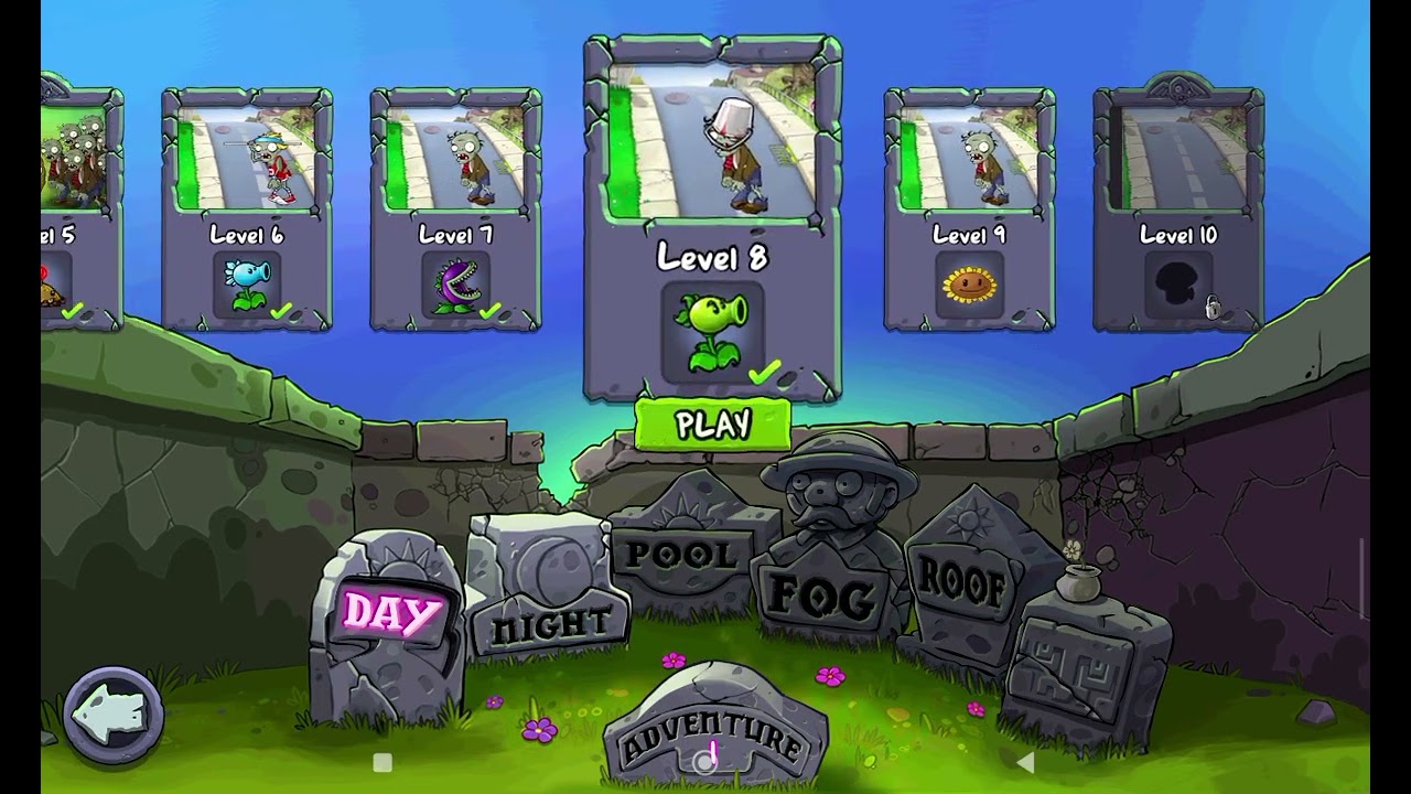 Playing Plants Vs Zombies part 3! (Plants Vs Zombies)