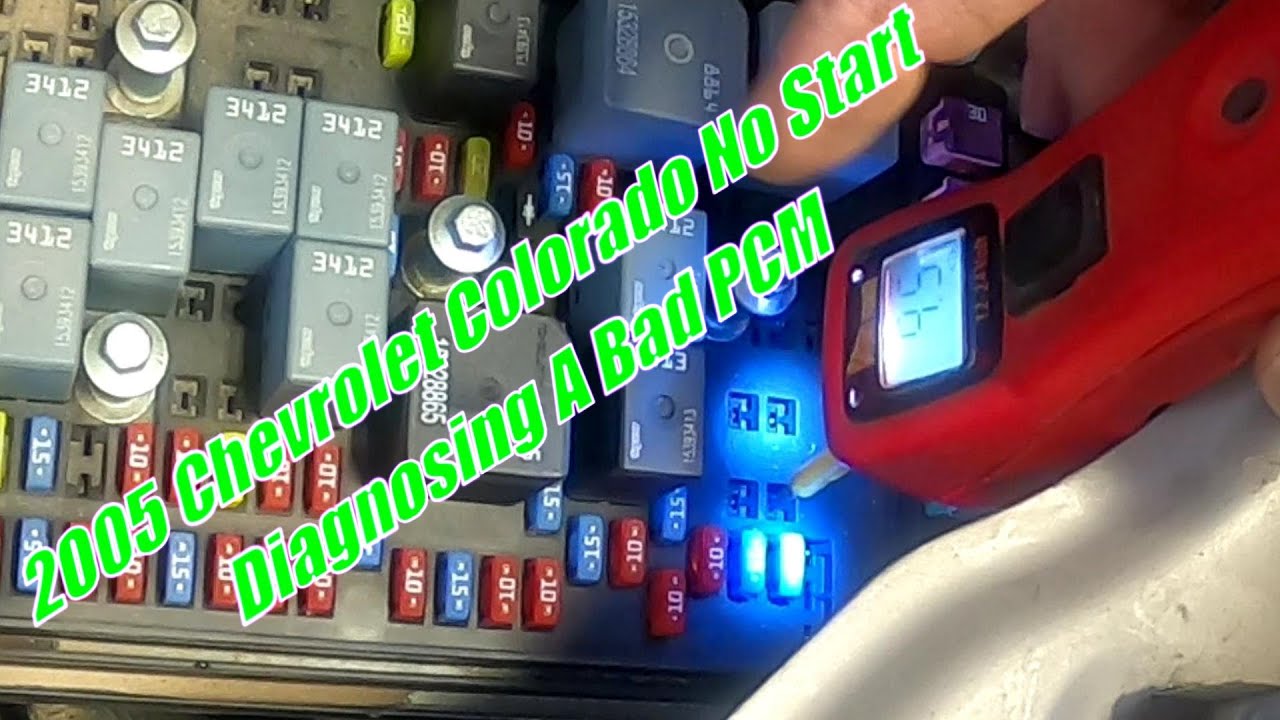 2005 Chevrolet Colorado No Start: Diagnosing, and replacing a faulty PCM