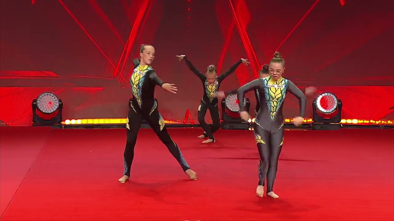 Sportinės gimnastikos grupė Skrydis | Lietuvos Talentai 2023 m. LIVE | 5 serija