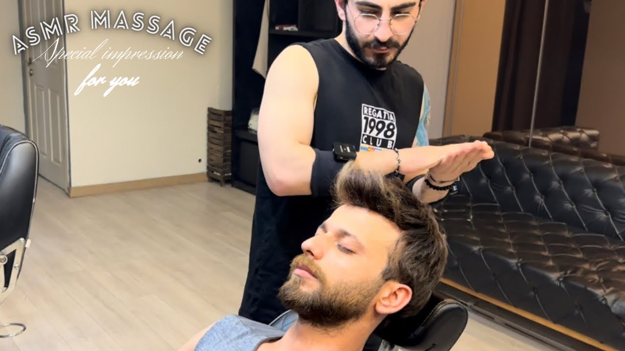 Asmr massage / relaxation oil massage / yusuf and mehmet