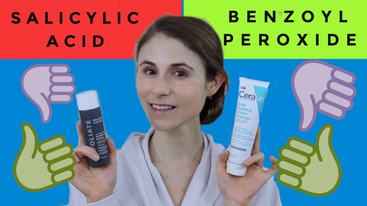 SALICYLIC ACID VERSUS BENZOYL PEROXIDE| DR DRAY