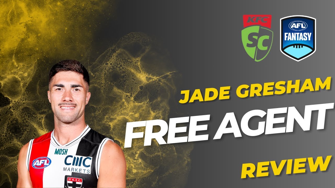 Jade Gresham AFLFantasy & SuperCoach Analysis | Free Agency Review