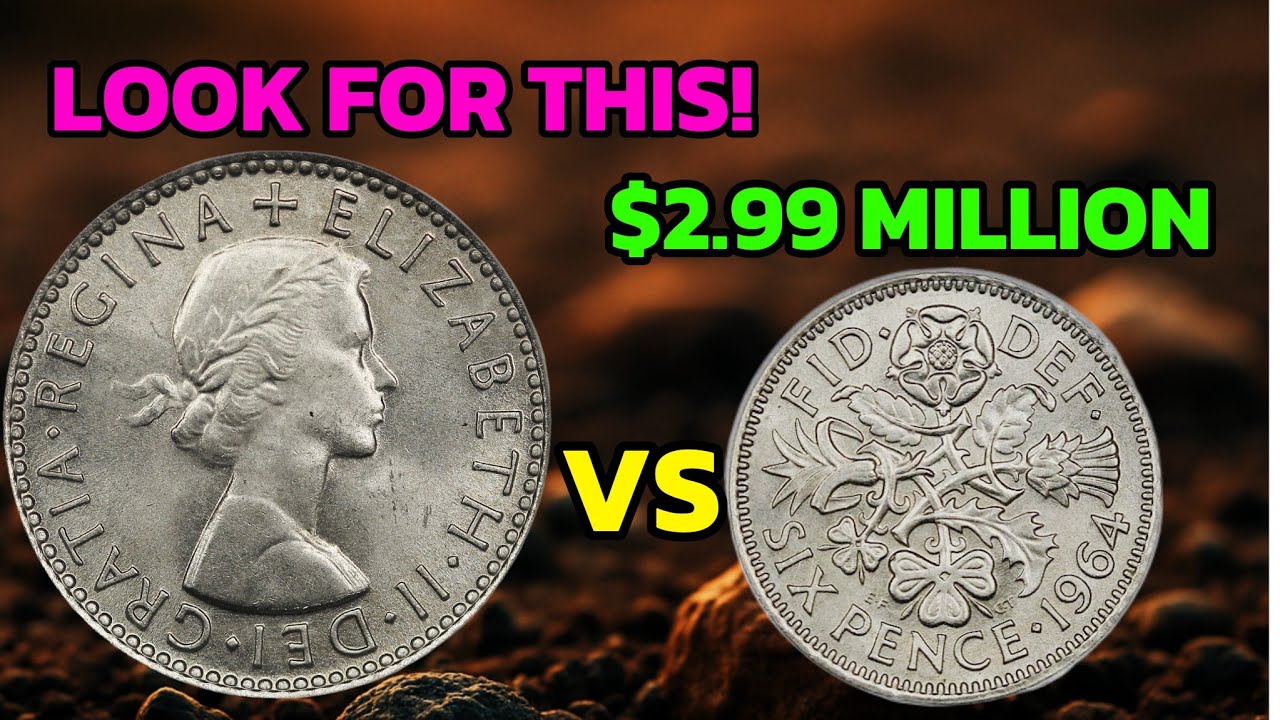 2 Rare Sixpence Coins from the United Kingdom  Value & Rarity Explained