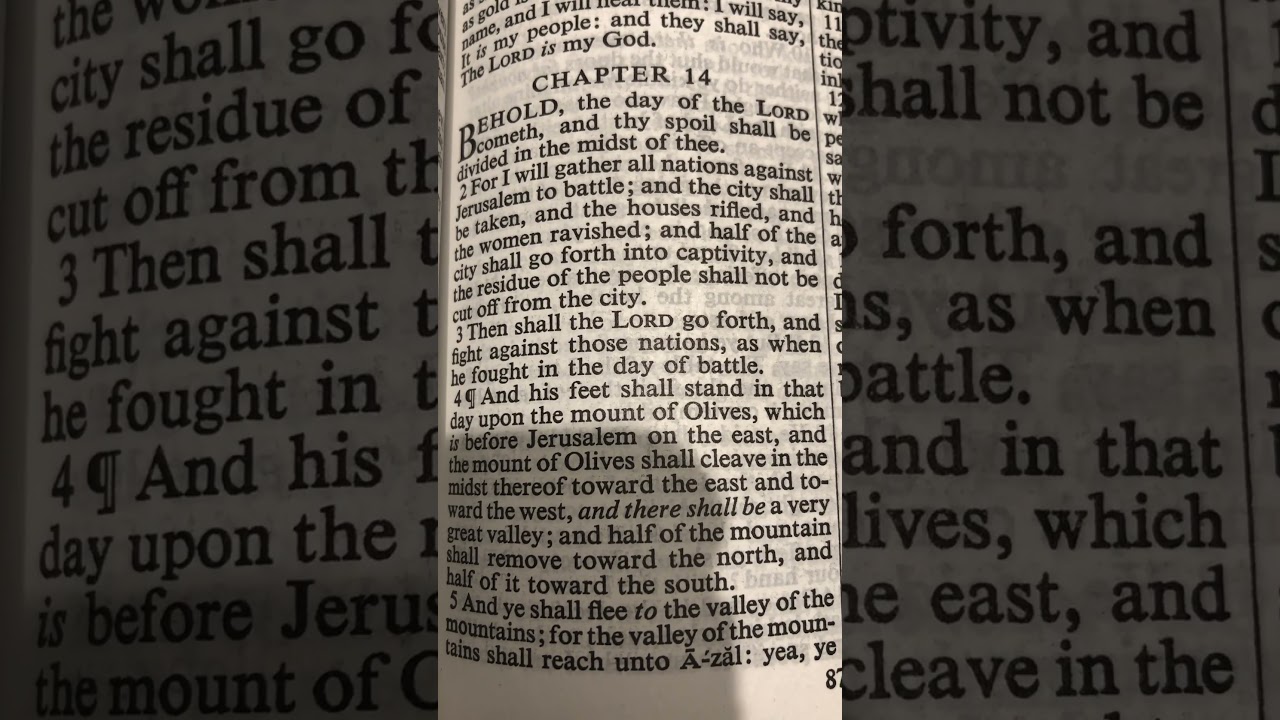 Gather All Nations Against Jerusalem To Battle? 📖 Zechariah 14 In The Holy Bible 📜