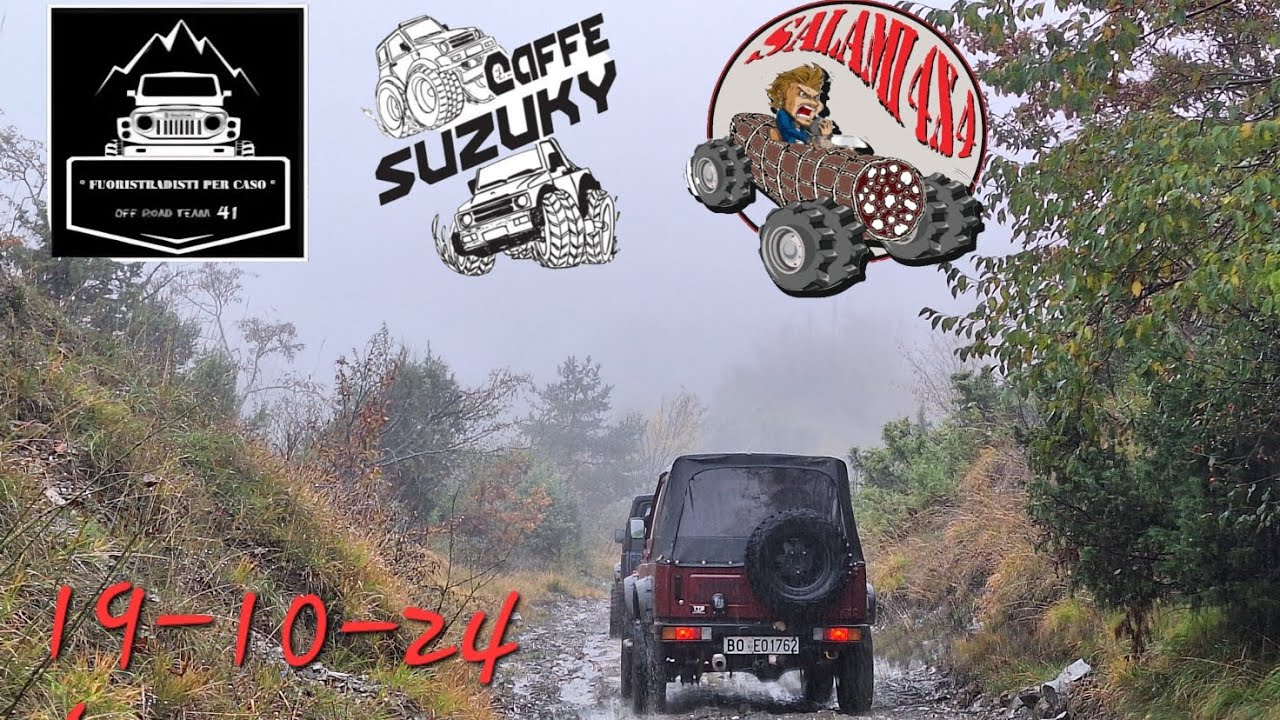 19-10-24 Fangoso giornata nel bosco   #suzuki #sj413 #samurai #jimny