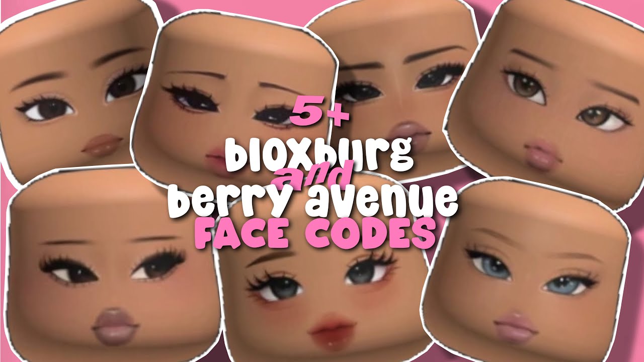 5+ Bloxburg And Berry Avenue Face Codes *LIGHTSKINED TONE*